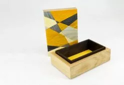 Kevin Stamper Cubist Tray Box 20 Kevin Stamper Cubist Tray Box -TwentyTwentyOne Shop twentytwentyone Kevin Stamper Cubist Box Yellow 4
