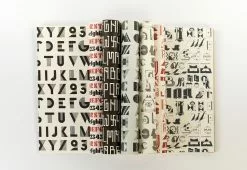Alternative view of The Pepin Press 1920s Typography Gift Paper Book