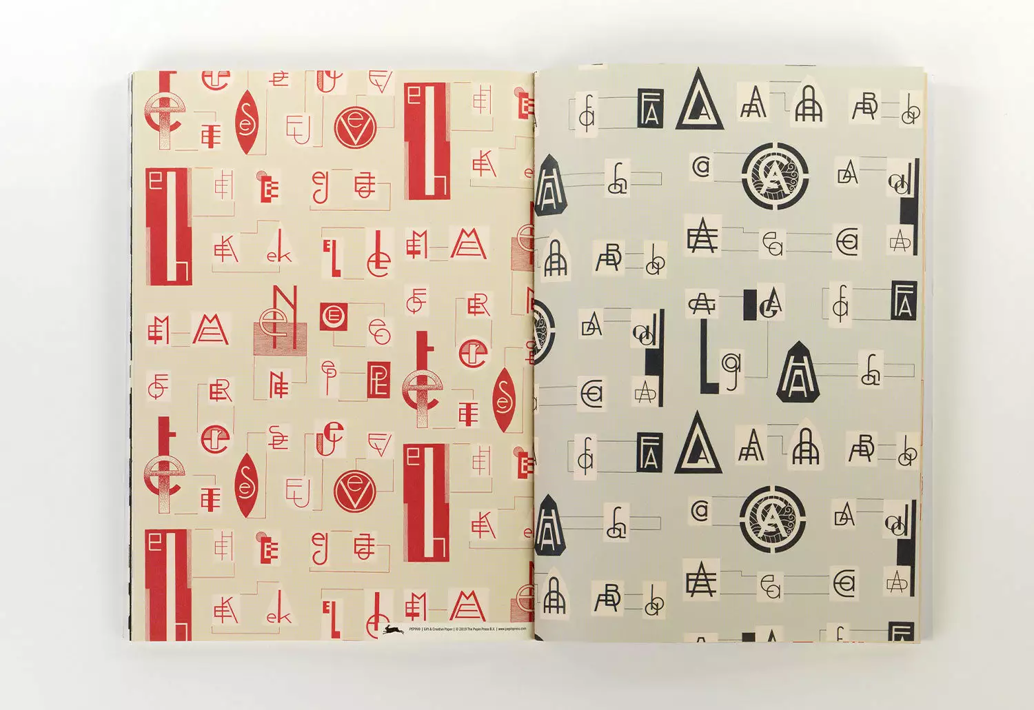 The Pepin Press 1920s Typography Gift Paper Book 6 The Pepin Press 1920s Typography Gift Paper Book - Image 4