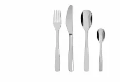Alessi KnifeForkSpoon Cutlery Set, 24 Pieces