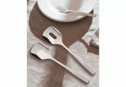 Alessi KnifeForkSpoon Salad Set 8 Alessi KnifeForkSpoon Salad Set -TwentyTwentyOne Shop twentytwentyone alessi jasper morrison knifeforkspoon salad set 1