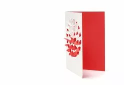 Alternative view of Cut And Make Heart Flower Cut Out Card