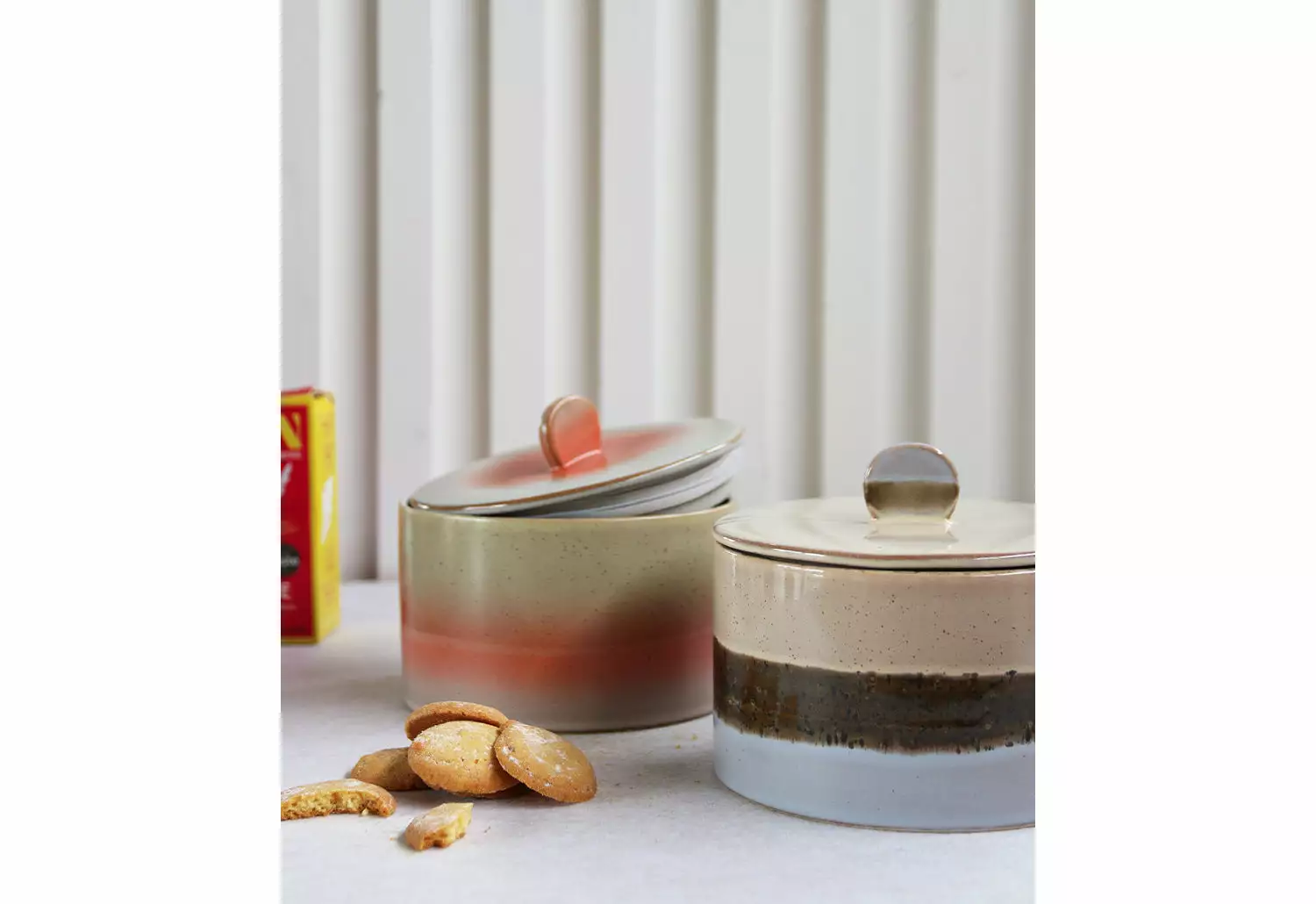 HKliving 70s Cookie Jar, Lake 7 HKliving 70s Cookie Jar, Lake - Image 5