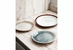 HKliving 70s Dinner Plates, Set Of 2, Kiwi -TwentyTwentyOne Shop twentytwentyone hkliving dinner plates set frost 2 bed80c45 4165 45c0 9933 3bfec04b2e3b