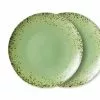 HKliving 70s Dinner Plates, Set Of 2, Kiwi 1 HKliving 70s Dinner Plates, Set Of 2, Kiwi -TwentyTwentyOne Shop twentytwentyone hkliving dinner plates set kiwi 1