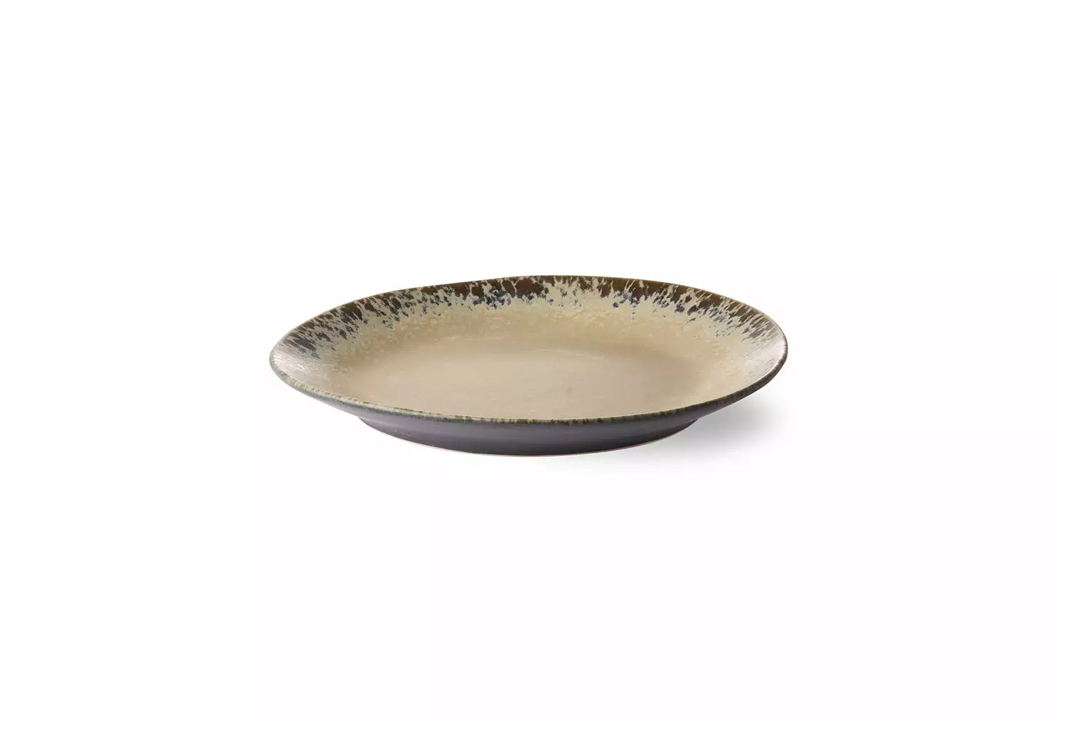 HKliving 70s Side Plates, Set Of 2, Bark 6 HKliving 70s Side Plates, Set Of 2, Bark - Image 4