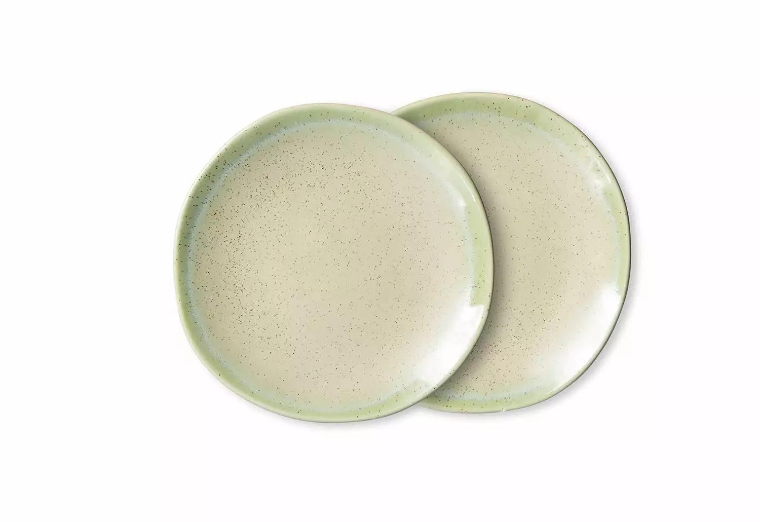 HKliving 70s Side Plates, Set Of 2, Pistachio 3 HKliving 70s Side Plates, Set Of 2, Pistachio
