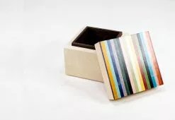 Kevin Stamper Candy Stripe Charm Box 14 Kevin Stamper Candy Stripe Charm Box -TwentyTwentyOne Shop twentytwentyone kevin stamper candy stripe vaneer box cube 3