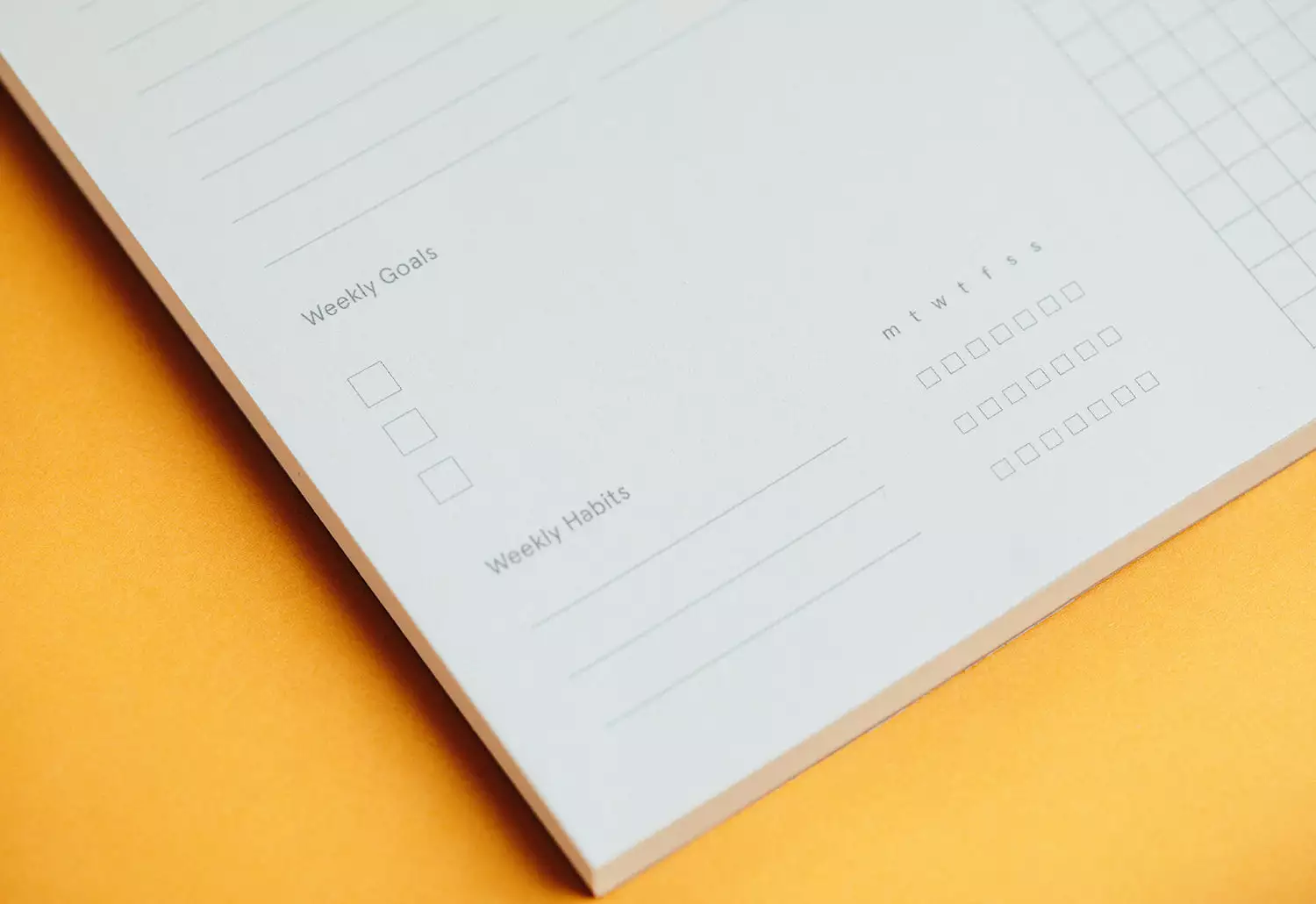 Ola Studio Desktop Pad Weekly Planner 5 Ola Studio Desktop Pad Weekly Planner - Image 3