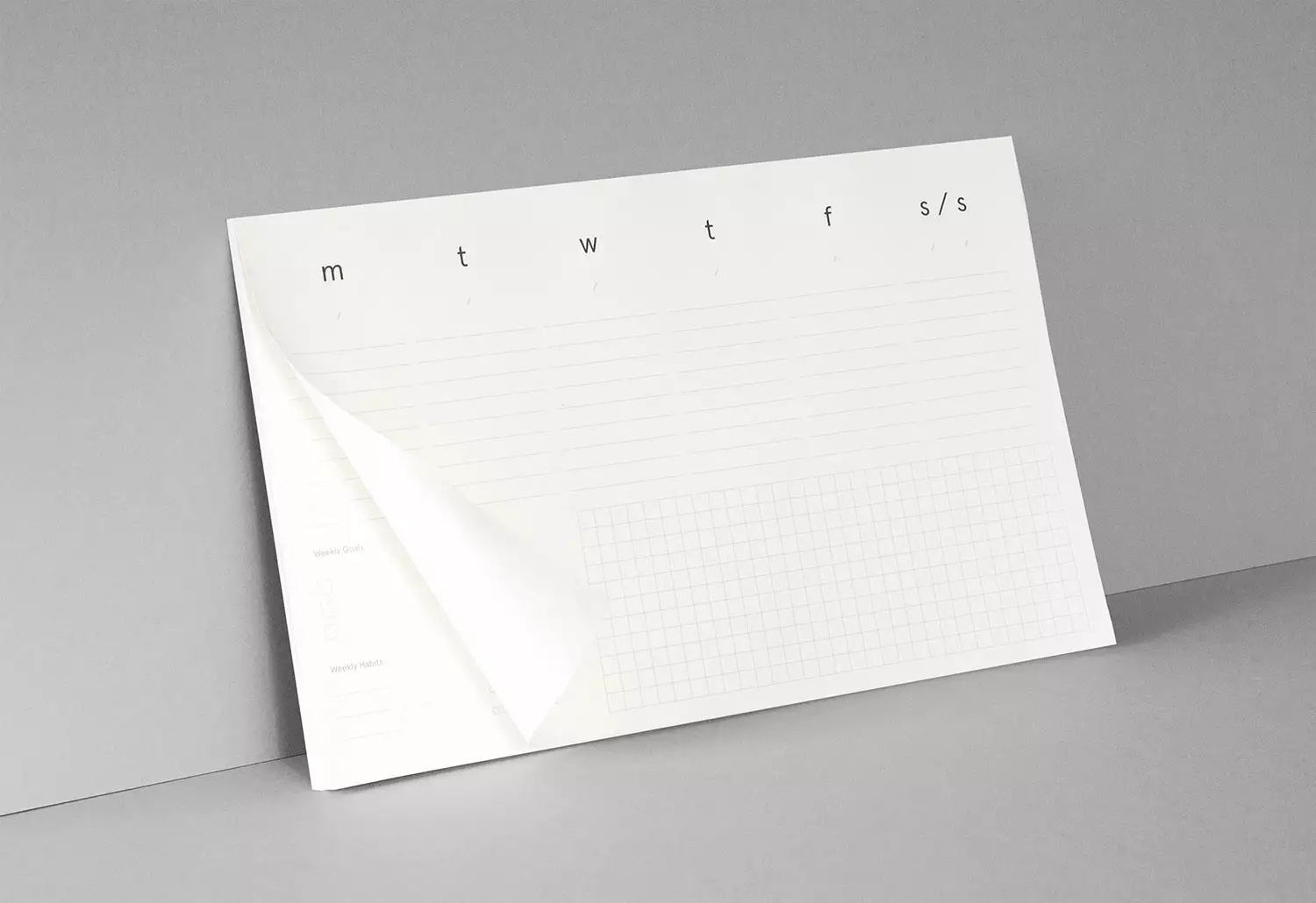Ola Studio Desktop Pad Weekly Planner 7 Ola Studio Desktop Pad Weekly Planner - Image 5