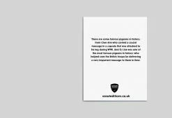 Alternative view of Scout Editions Pigeon Mini Card