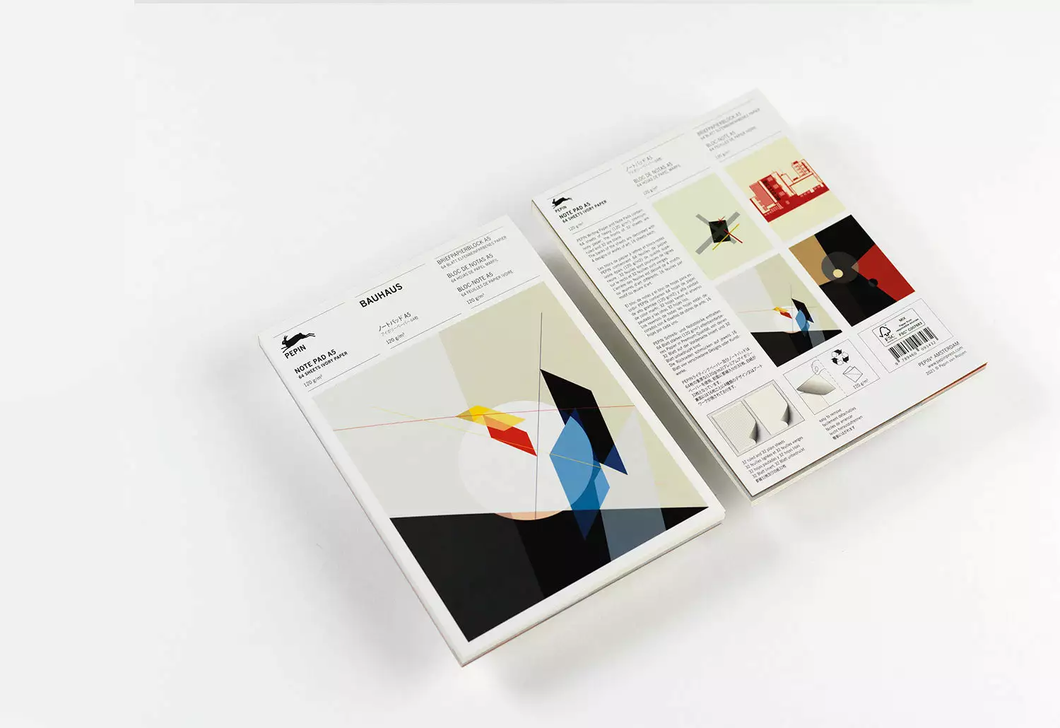 The Pepin Press Bauhaus A5 Notepad 3 The Pepin Press Bauhaus A5 Notepad