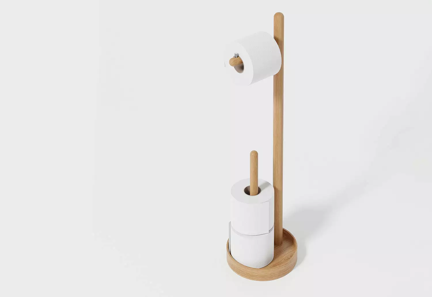 Wireworks Yoku Freestanding Toilet Roll Holder 3 Wireworks Yoku Freestanding Toilet Roll Holder