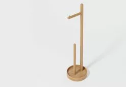 Alternative view of Wireworks Yoku Freestanding Toilet Roll Holder